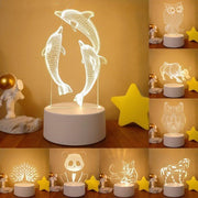 3D Lights Colorful Touch Remote Control LED Visual Lights - My Store