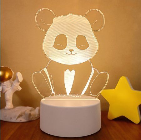 3D Lights Colorful Touch Remote Control LED Visual Lights - My Store