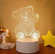 3D Lights Colorful Touch Remote Control LED Visual Lights - My Store