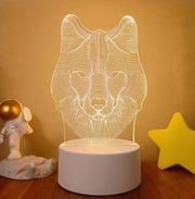 3D Lights Colorful Touch Remote Control LED Visual Lights - My Store