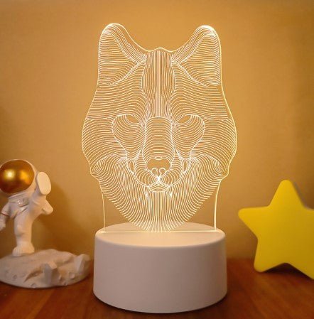 3D Lights Colorful Touch Remote Control LED Visual Lights - My Store