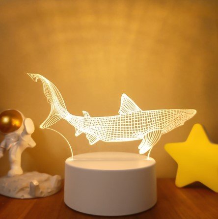 3D Lights Colorful Touch Remote Control LED Visual Lights - My Store