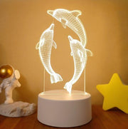 3D Lights Colorful Touch Remote Control LED Visual Lights - My Store