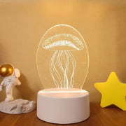 3D Lights Colorful Touch Remote Control LED Visual Lights - My Store