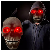 Halloween Skull Movable Mouth Latex Mask Halloween Kills Mask Cosplay Scary Killer Full Face Helmet Halloween Party Costume Prop