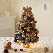 Desktop Christmas Tree Set 45CM Window Decoration Mini Ornaments