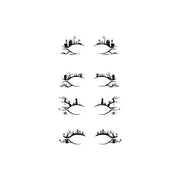 Halloween Eyeliner Stickers Party Makeup Tools