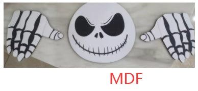 Christmas Themed Fence Garden Top Decoration