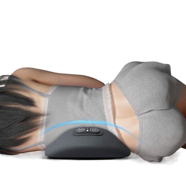 Bed For Sleep Waist Support Lumbar Support Pillow Lumbar Massage Heating - My Store
