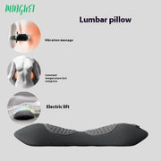 Bed For Sleep Waist Support Lumbar Support Pillow Lumbar Massage Heating - My Store