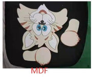 Christmas Themed Fence Garden Top Decoration