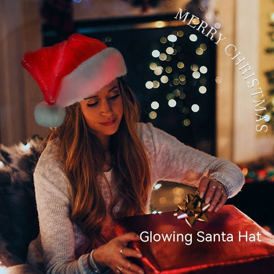 Christmas Colorful Optical Fiber Flashing Hat - My Store