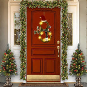 Christmas Decorations Christmas Lights Decoration Vine Circle - My Store