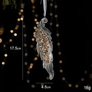 Christmas Decorations Sequins Acrylic Transparent Pendant - My Store