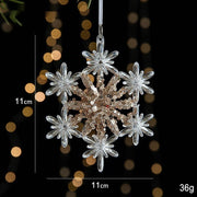 Christmas Decorations Sequins Acrylic Transparent Pendant - My Store