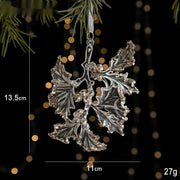 Christmas Decorations Sequins Acrylic Transparent Pendant - My Store