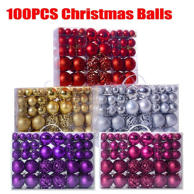 Christmas Matte Decorative Ball - My Store