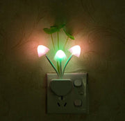 Color LED Mushroom Light, 3 Colors, With Sensor, Novelty, 220v - My Store