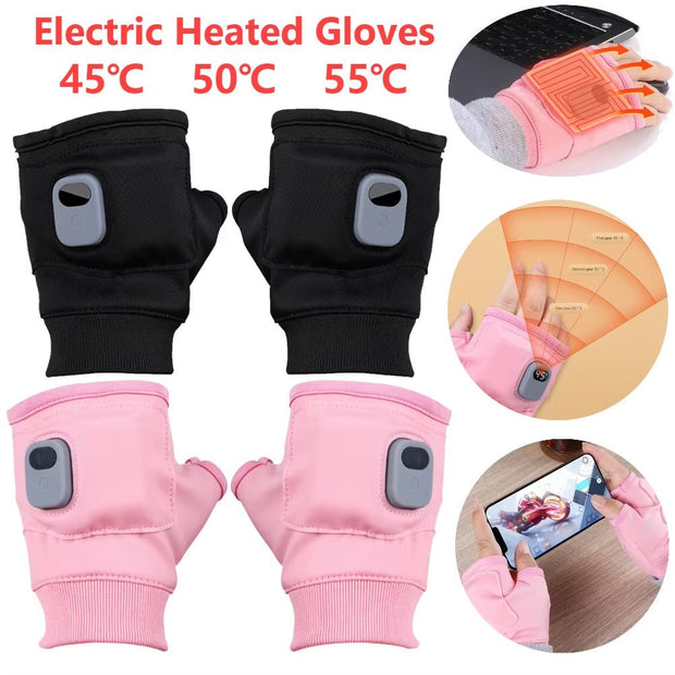 Comfort Warm Gloves Electric Winter Heating USB Rechargeable Smart Warm Winter Gloves For Skiing Cold Weather Driving Hiking - My Store