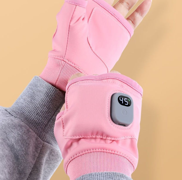 Comfort Warm Gloves Electric Winter Heating USB Rechargeable Smart Warm Winter Gloves For Skiing Cold Weather Driving Hiking - My Store