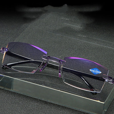 Diamond Cut Dual Light Blue Light Blocking Reading Glasses - My Store