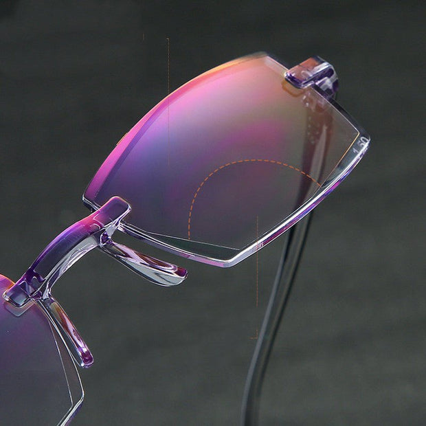 Diamond Cut Dual Light Blue Light Blocking Reading Glasses - My Store