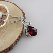 Drop Crystal Necklace - My Store