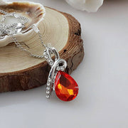 Drop Crystal Necklace - My Store