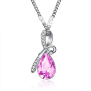 Drop Crystal Necklace - My Store