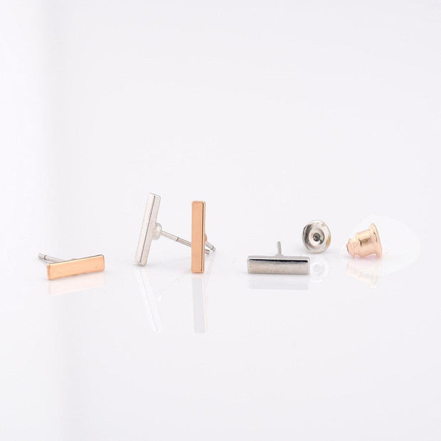 Flat Earrings Female Earrings - Stylish Women's Studs for Every Look