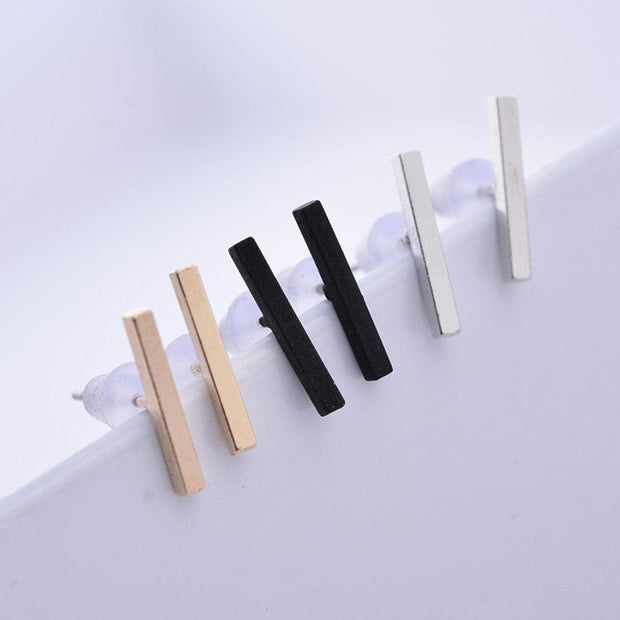 Flat Earrings Female Earrings - Stylish Women's Studs for Every Look