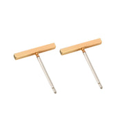 Flat Earrings Female Earrings - Stylish Women's Studs for Every Look