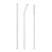 Glass Straws, Pearl Milk Tea Coarse Drinking Straws, Non - disposable Transparent Water Cups, Long Straws - My Store