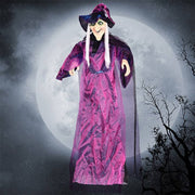 Halloween Voice - activated Horror Electric Witch Toy Ghost Festival Bar Outdoor Decorations Arrangement Props - My Store