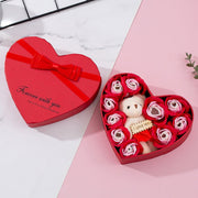 Heart - shaped Rose Red Gift Box New Year Christmas Gift Box Valentine's Day Christmas Gift Mother's Day Birthday Gift - My Store