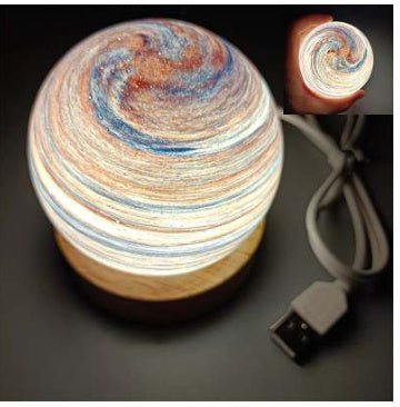 Lantern Sunset Table Lamp Atmosphere Rainbow Small Night Lamp - My Store