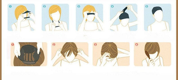 Long Hair Wigs European And American Ladies With Long Curly Hair - My Store