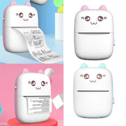 Mini Printer Portable Mini Bluetooth WiFi New Wrong Printer Mobile Phone Photo Title Note Hot Print Pocket Student Error Label Printer - My Store