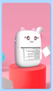 Mini Printer Portable Mini Bluetooth WiFi New Wrong Printer Mobile Phone Photo Title Note Hot Print Pocket Student Error Label Printer - My Store