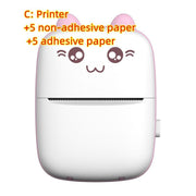 Mini Printer Portable Mini Bluetooth WiFi New Wrong Printer Mobile Phone Photo Title Note Hot Print Pocket Student Error Label Printer - My Store
