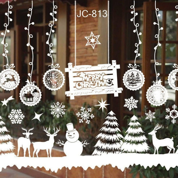 New Christmas Decorations Christmas Window Stickers - My Store