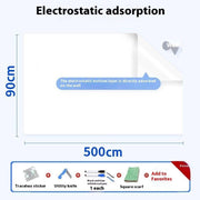 Plastic Electrostatic Adsorption Whiteboard Wall Sticker
