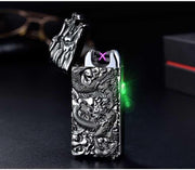 Rechargeable lighter creative metal windproof cigarette lighter - My Store
