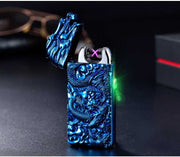 Rechargeable lighter creative metal windproof cigarette lighter - My Store