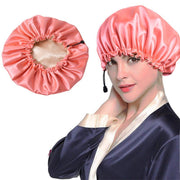 Shower Cap Soft Silk Dual - use Bath Cap Chemotherapy Cap - My Store