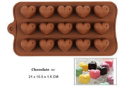 Silicone Chocolate Mold 29 Shapes Chocolate Baking Tools Non - stick Silicone Cake Mold - My Store