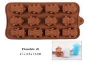 Silicone Chocolate Mold 29 Shapes Chocolate Baking Tools Non - stick Silicone Cake Mold - My Store