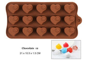 Silicone Chocolate Mold 29 Shapes Chocolate Baking Tools Non - stick Silicone Cake Mold - My Store