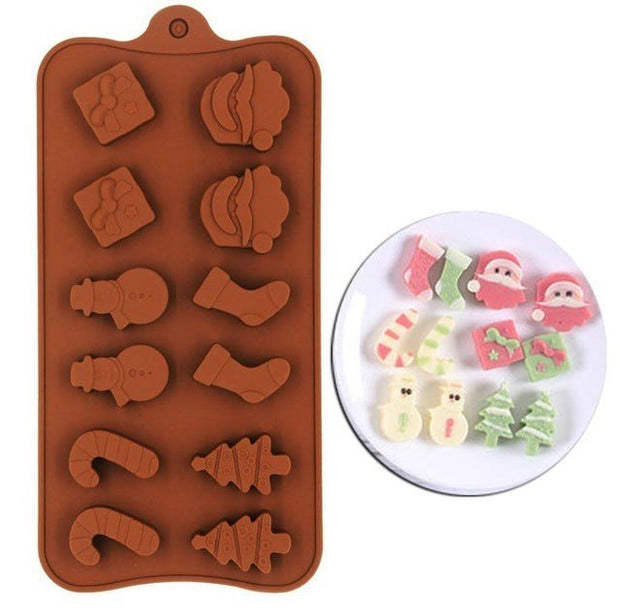 Silicone Chocolate Mold 29 Shapes Chocolate Baking Tools Non - stick Silicone Cake Mold - My Store