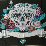 Square microfiber printed beach towel taro beach towel - My Store